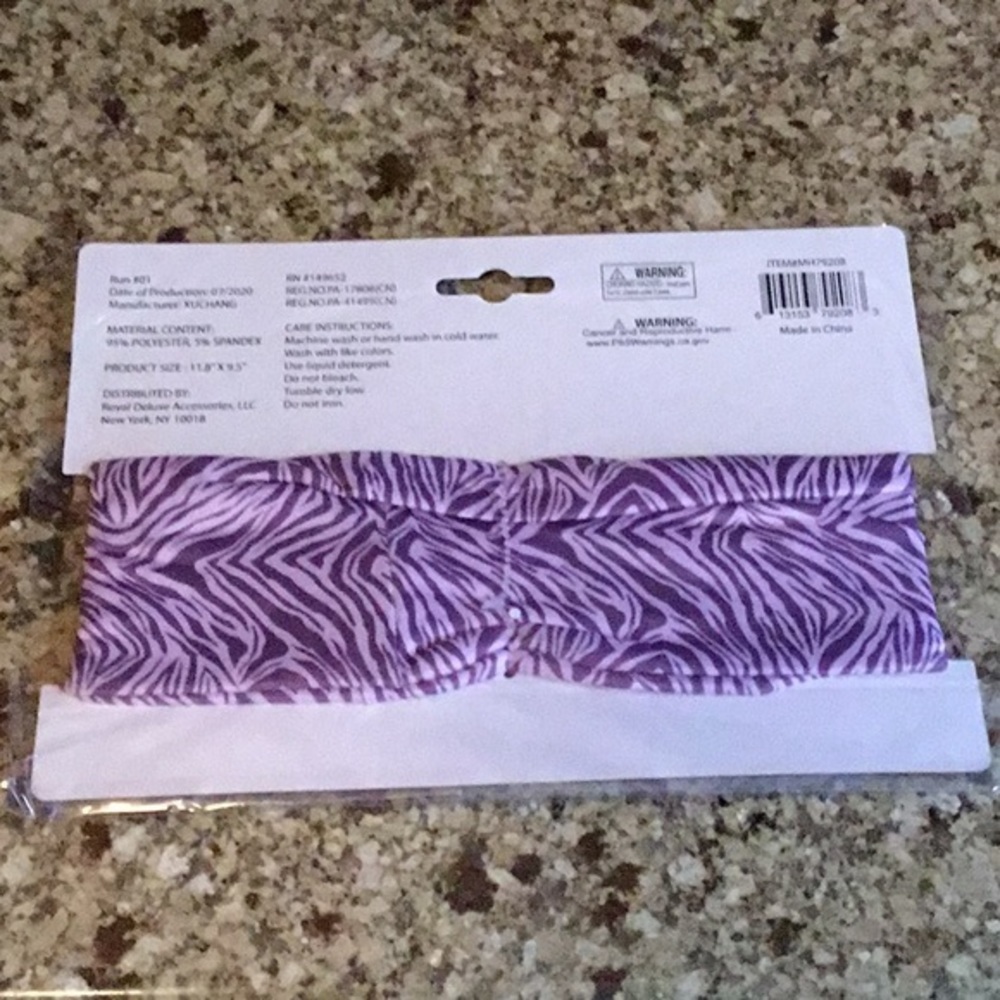 NEW! Leopard Cheetah Mask Multi Use Scarf - Picture 4 of 9